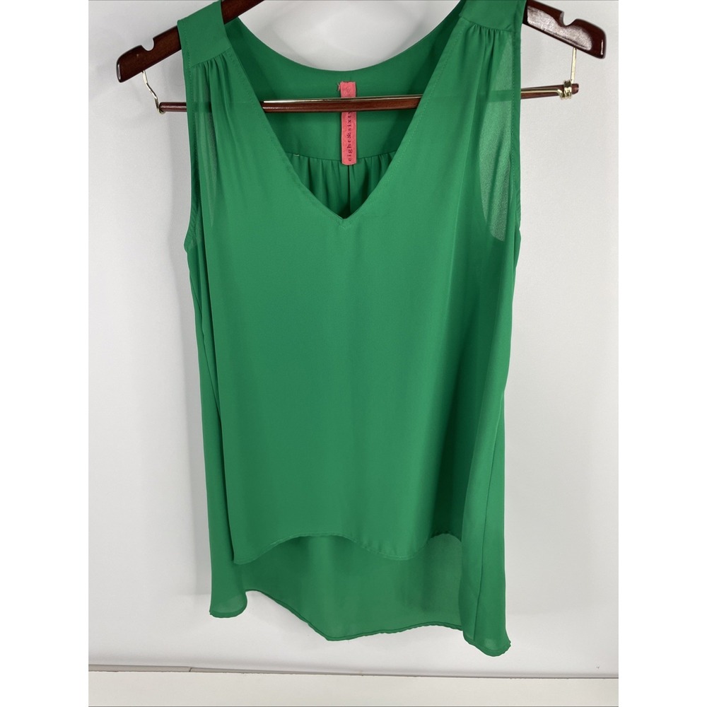 Eight Sixty Tank Top‎ Women XS Green